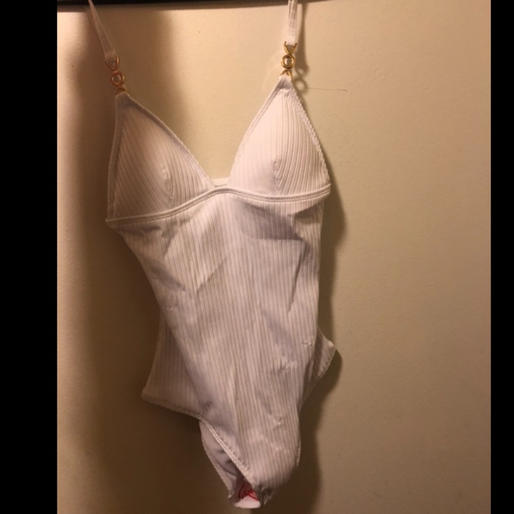 One piece white swimsuit (never worn)